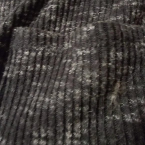 EPIC THREADS - Sleeveless Long Hooded Cardigan in Black Variegated Patte… - Picture 5 of 9